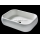 Rounded Rectangle Pure Acrylic washbasin for bathroom